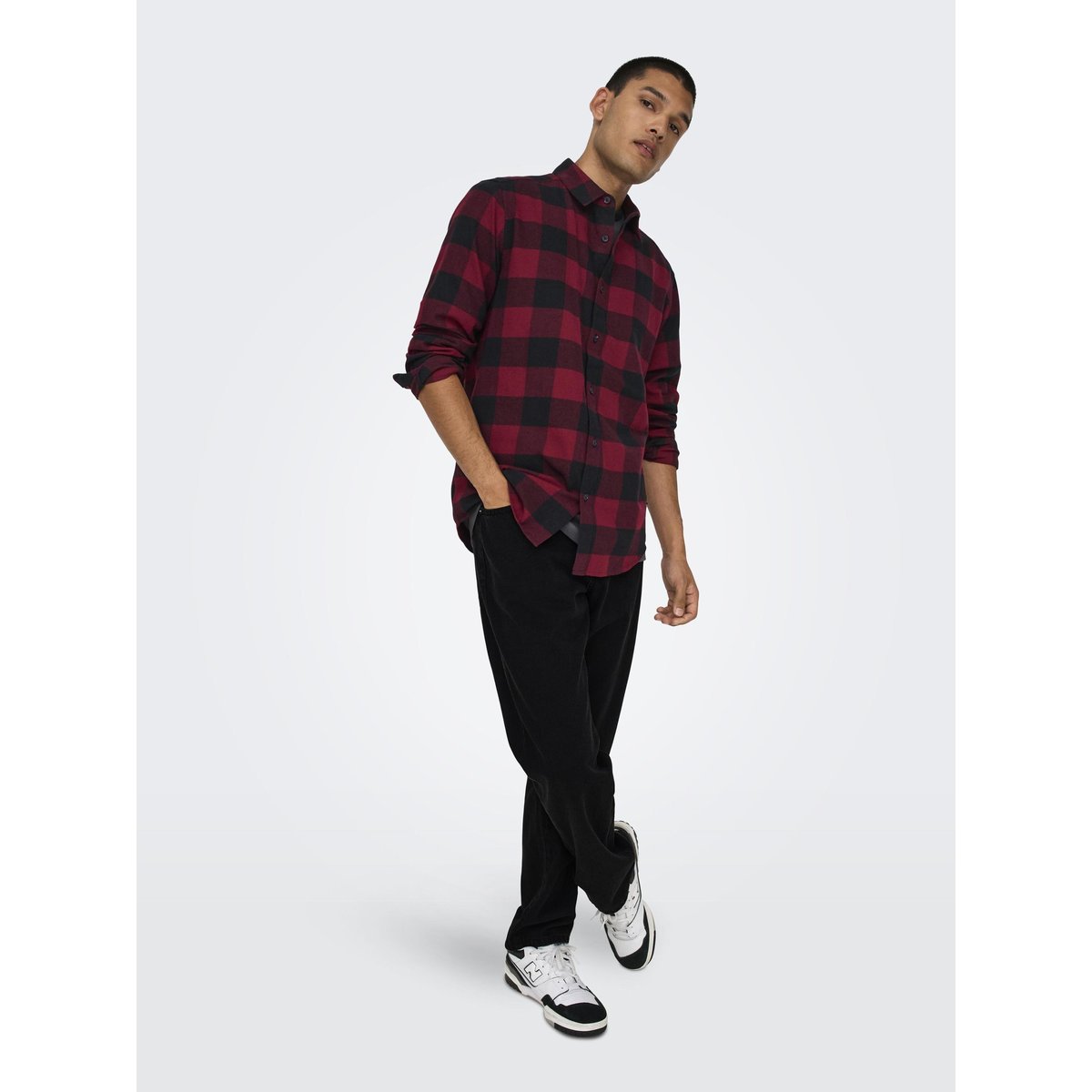 Coupe Regular black denim, ONLY & SONS