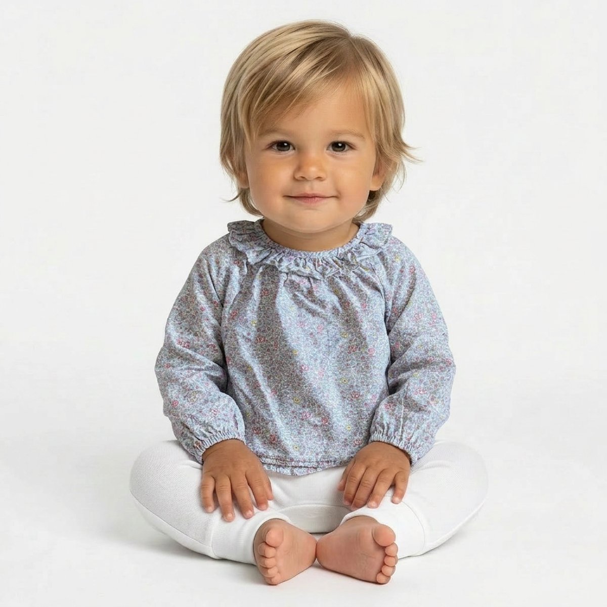 Blouse bébé - Très bon état beige, BONTON