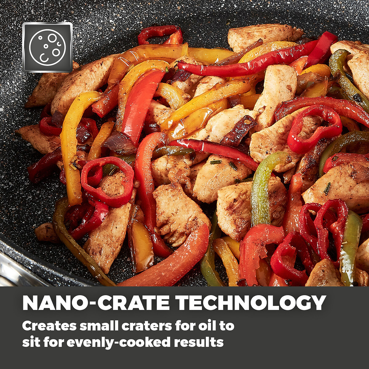 28cm Precision Non-Stick Multi Pan black, TOWER