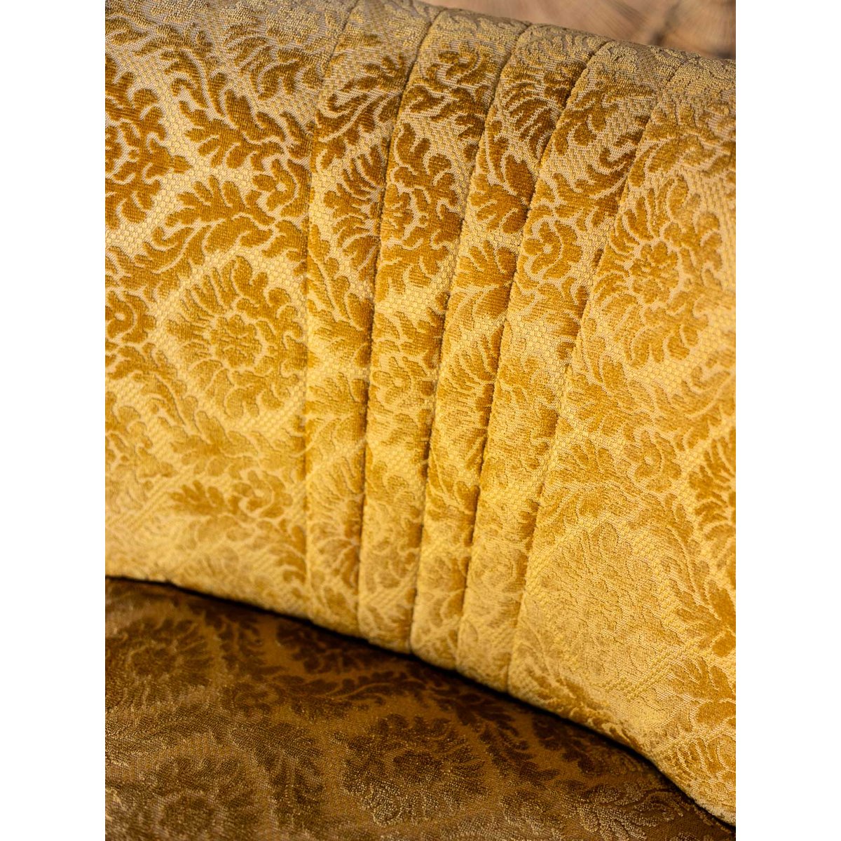 Paire de fauteuils jaune moutarde Jakob N°1385 - Bon état jaune, DEBONGOUT