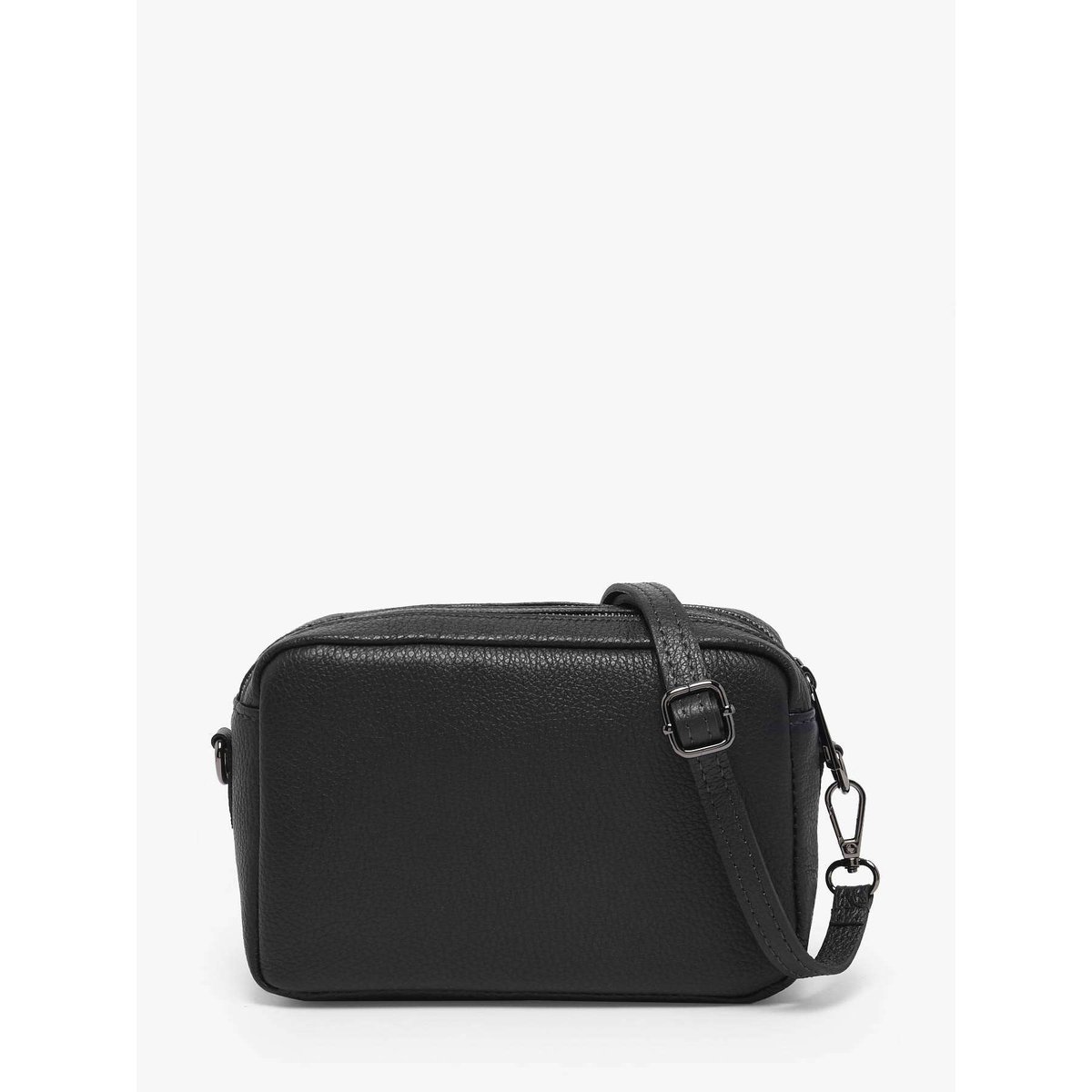 Sac bandoulière Caviar cuir nero, MILANO
