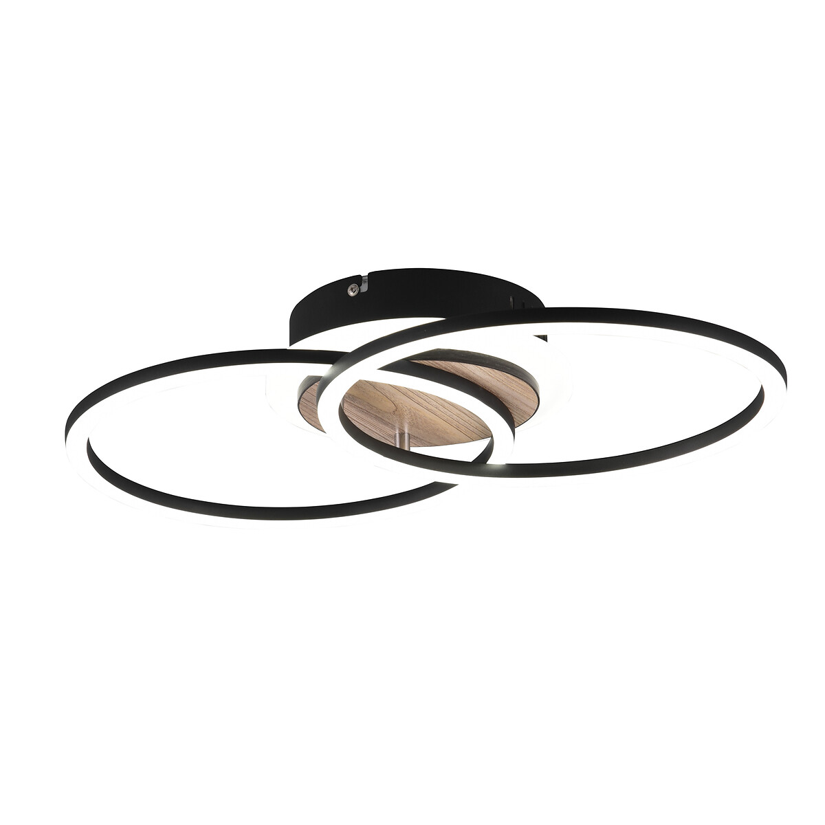 Candeeiro de teto Giro, TRIO Lighting preto , TRIO LIGHTING