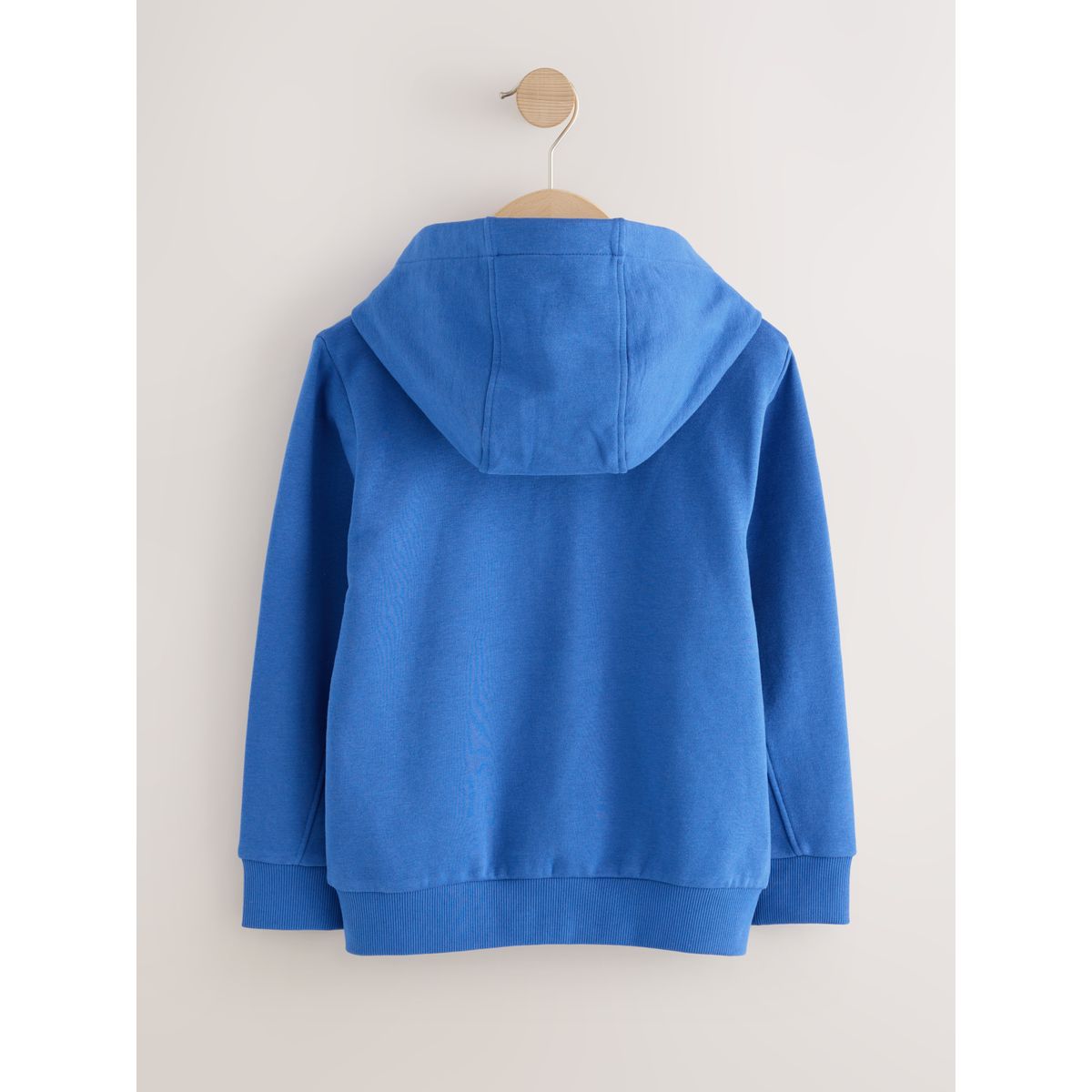 Sweat à capuche molletonné bleu cobalt, NEXT