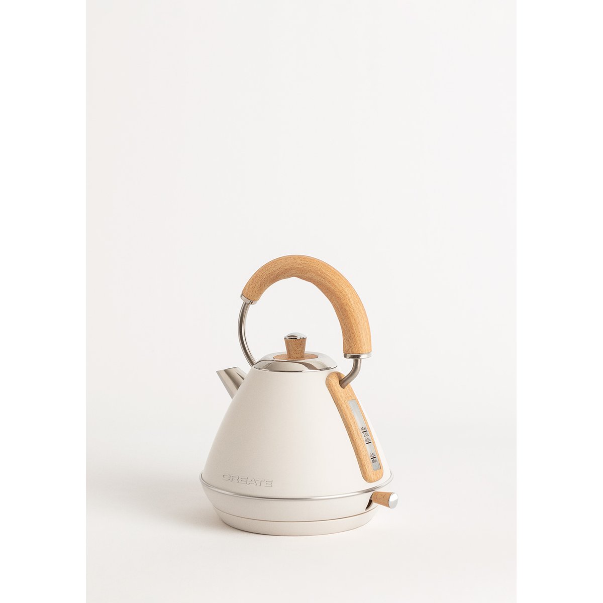 Pack grille-pain + bouilloire KETTLE (1L) & TOAST RETRO (petit) blanc cassé, CREATE