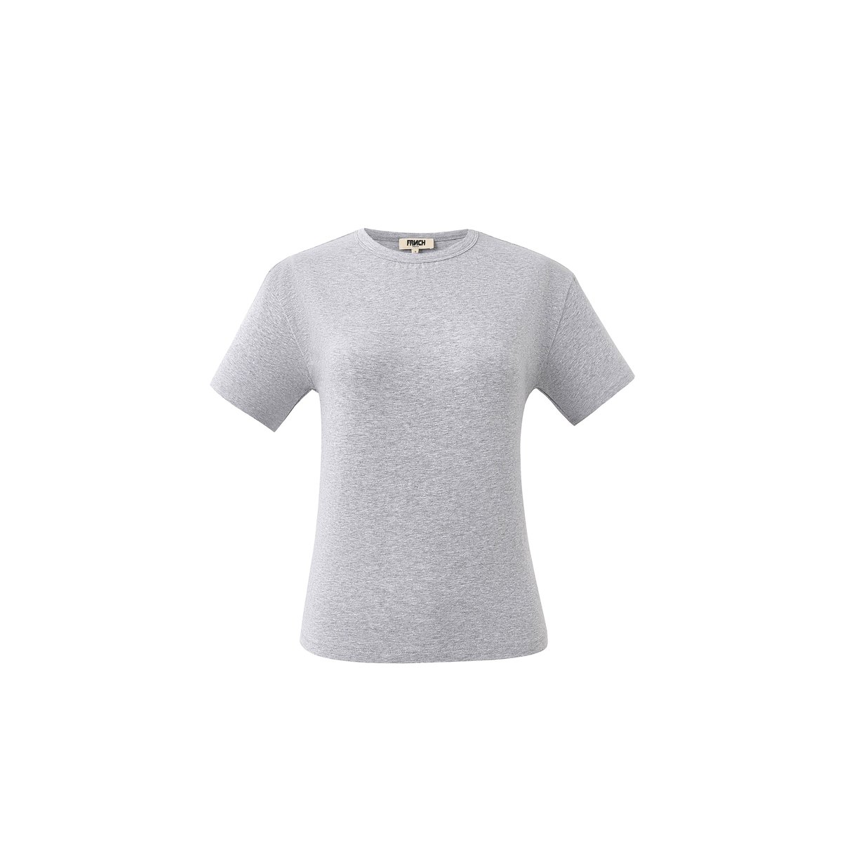 T-shirt en coton NEBELUNG gris, FRNCH