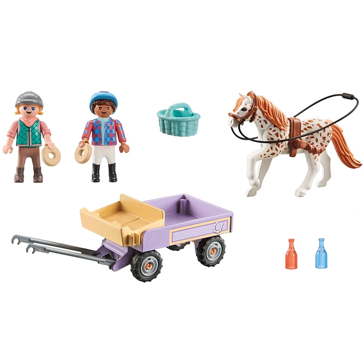 PLAYMOBIL – Valisette Classe De Géométrie – 3 Personnages + Tableau Effaçable – Jeu éducatif Dès 3 Ans