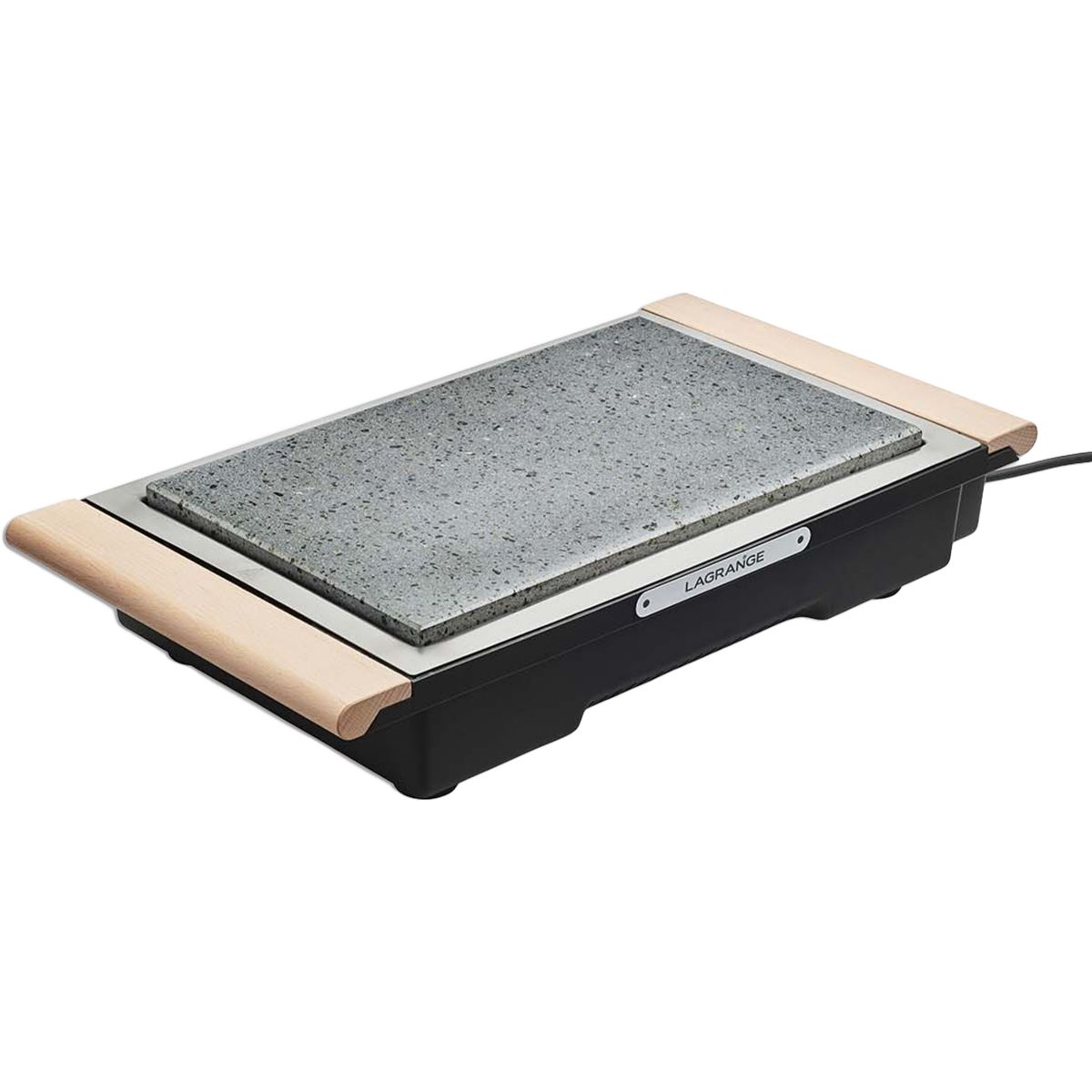 Grille-viande Grill' Pierre Classic bois clair à poser, 37x23 cm bois clair, LAGRANGE