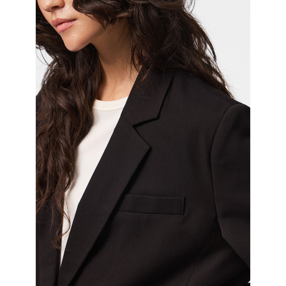 Blazer Surdimensionné black, PIECES