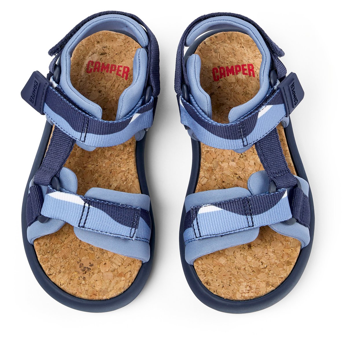 Sandales Pelotas Flota bleu blanc, CAMPER