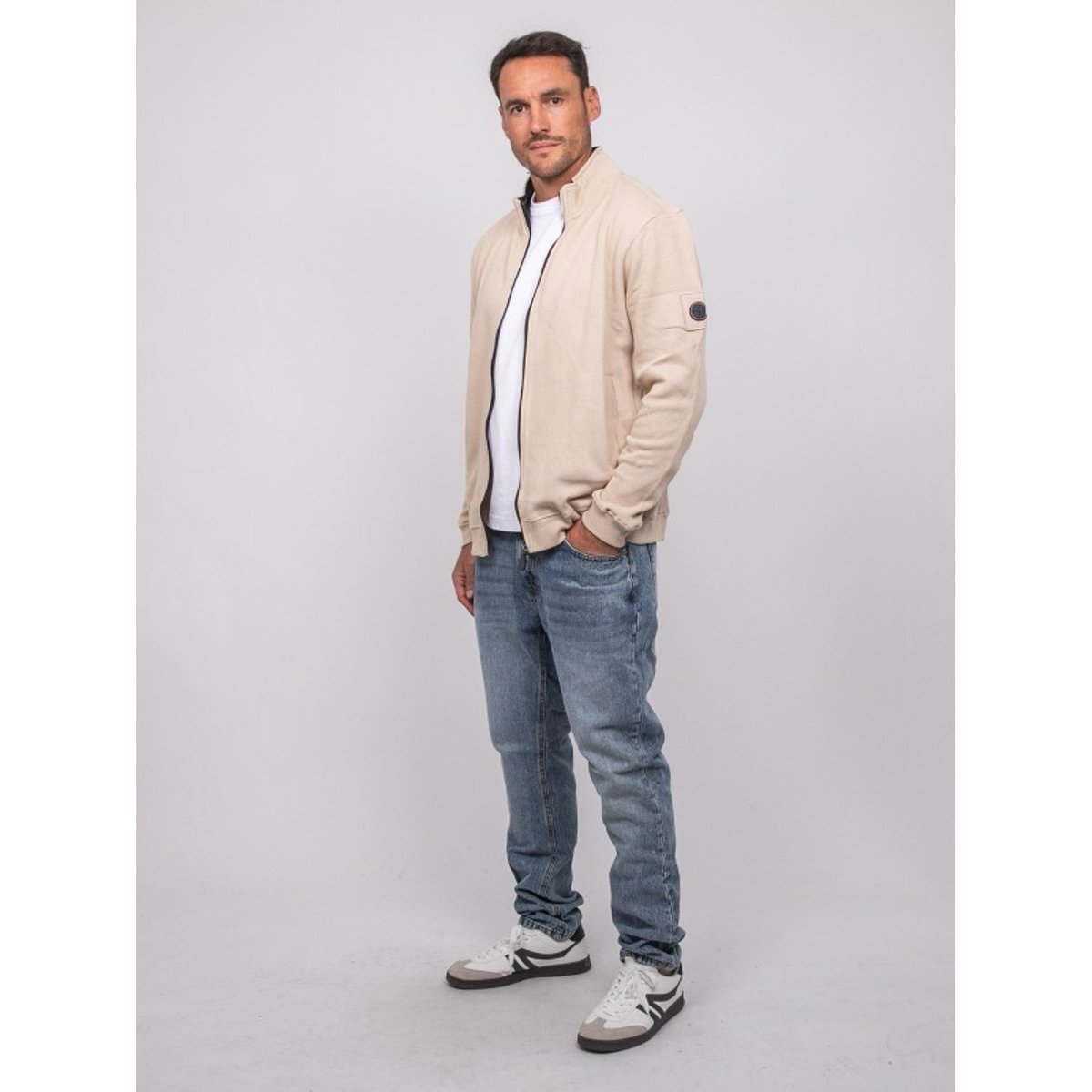 Gilet Zippé Wiropax beige, RITCHIE