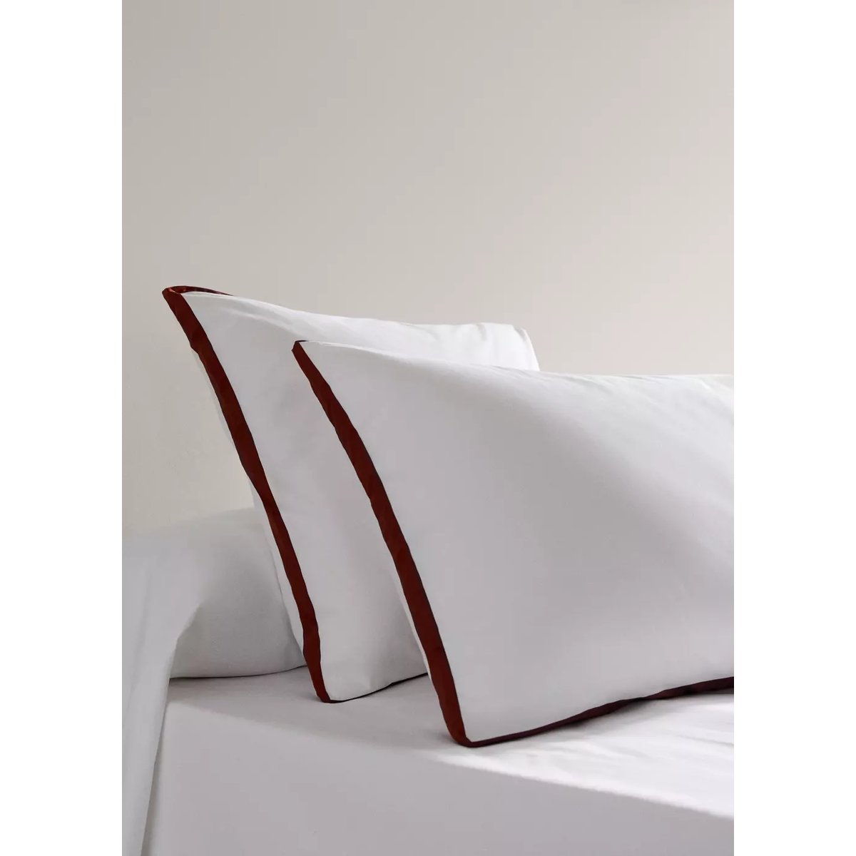 Taie d'oreiller de Noël 100 % coton 50x75 cm blanc, MANGO HOME