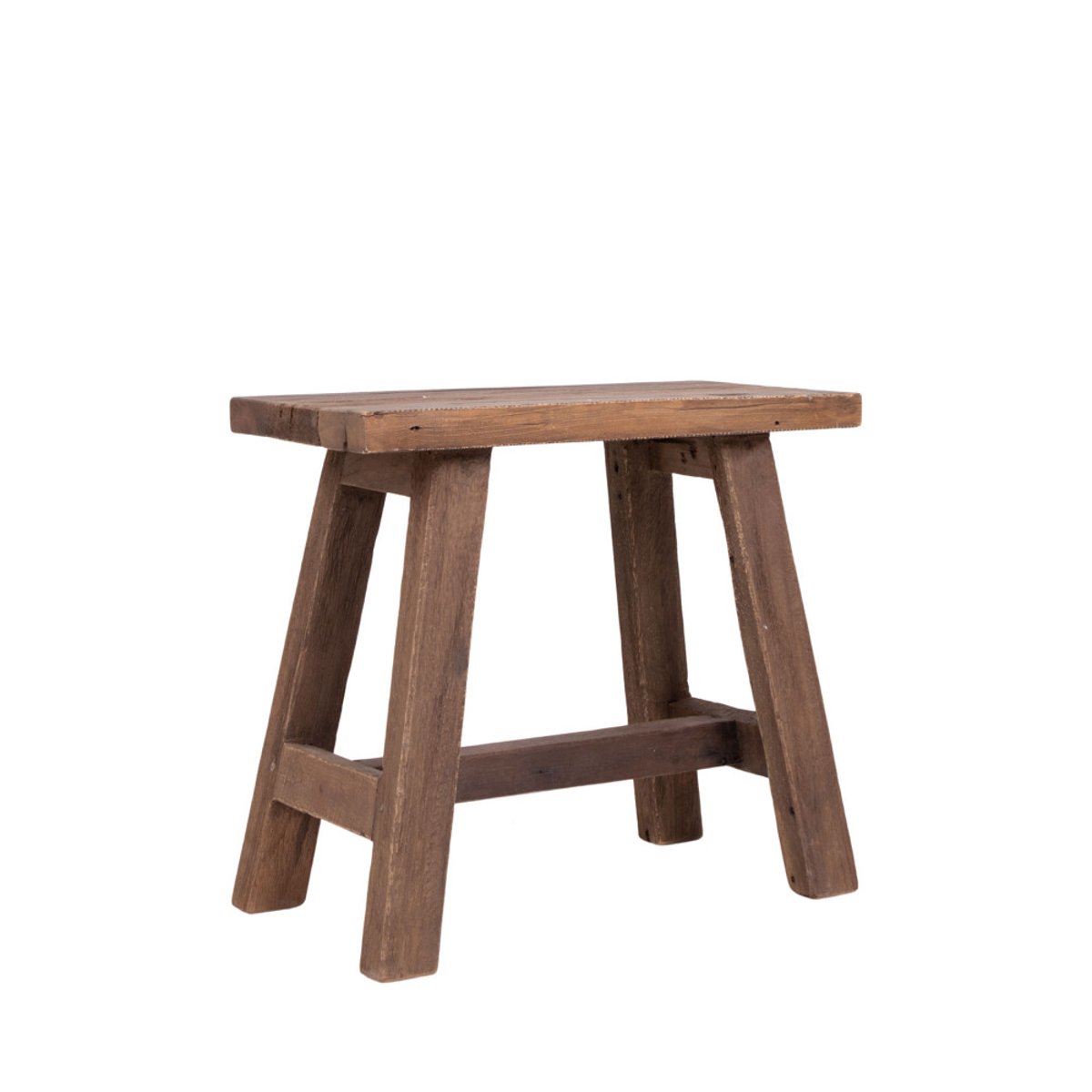Tabouret en teck H45cm- BARCELONA naturel, HOUSE NORDIC
