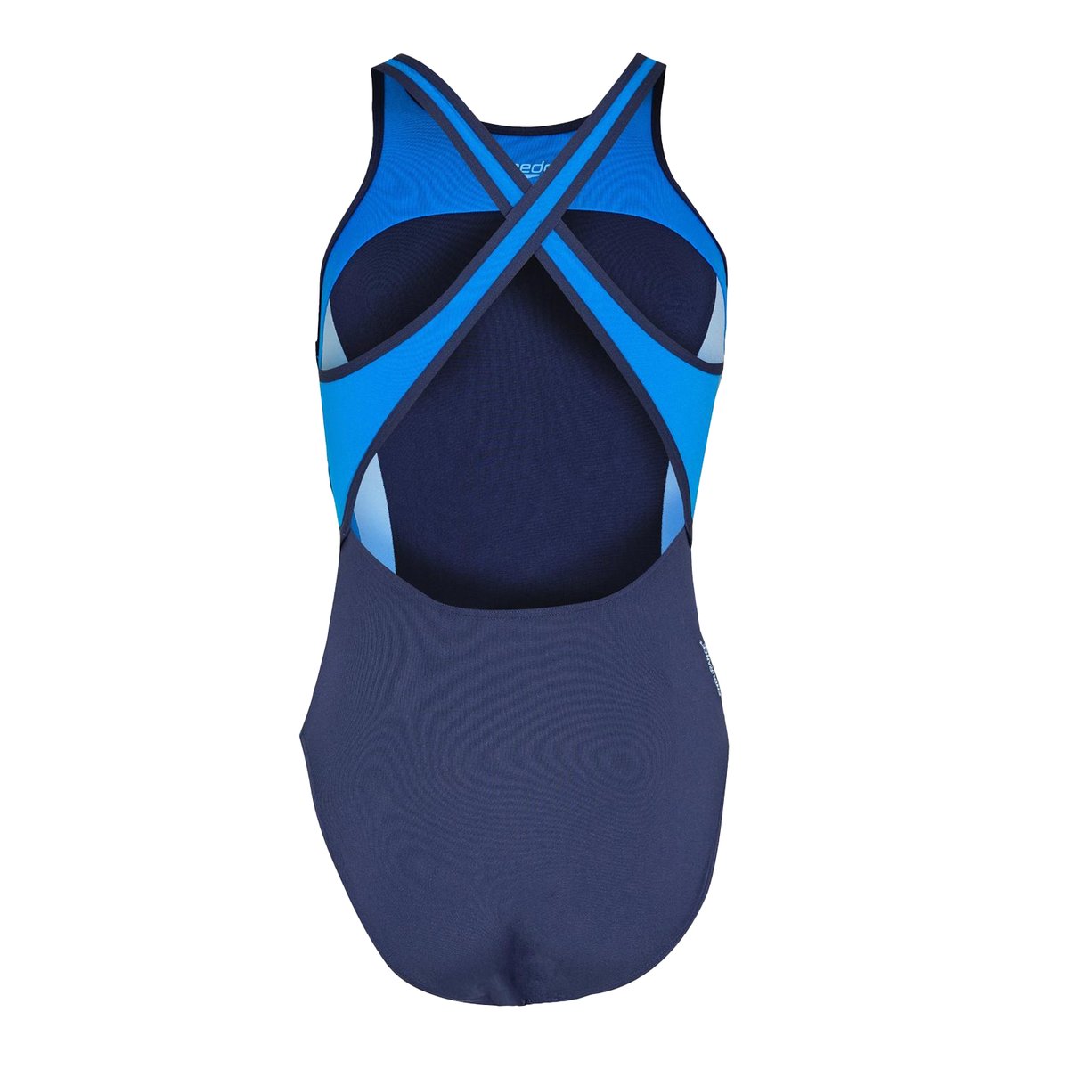 Maillot de bain 1 pièce motif/style blocs de couleurs turquoise, SPEEDO