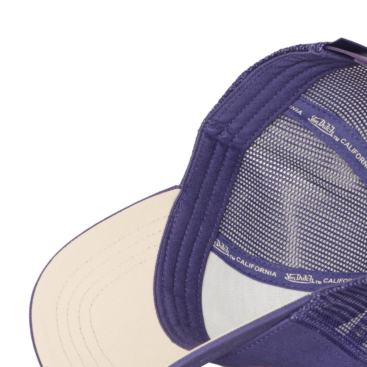 Casquette Trucker Log violet/jaune, VON DUTCH