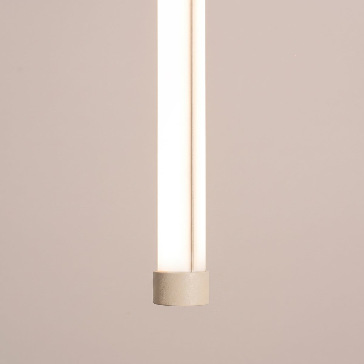 Suspension Acier Beige LED 1 Trang beige, EDEN