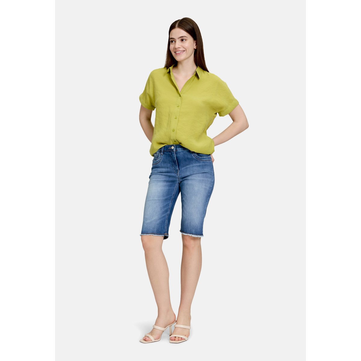 Tunique à col golden lime, BETTY BARCLAY