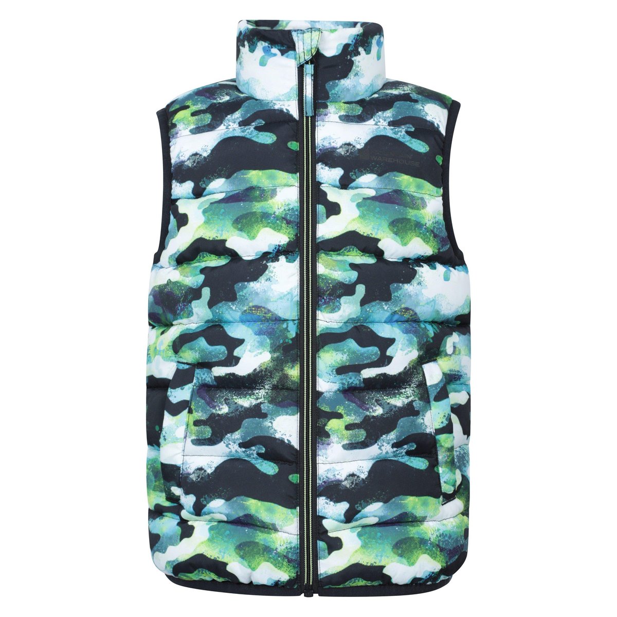 Veste sans manches ROCKO vert, MOUNTAIN WAREHOUSE