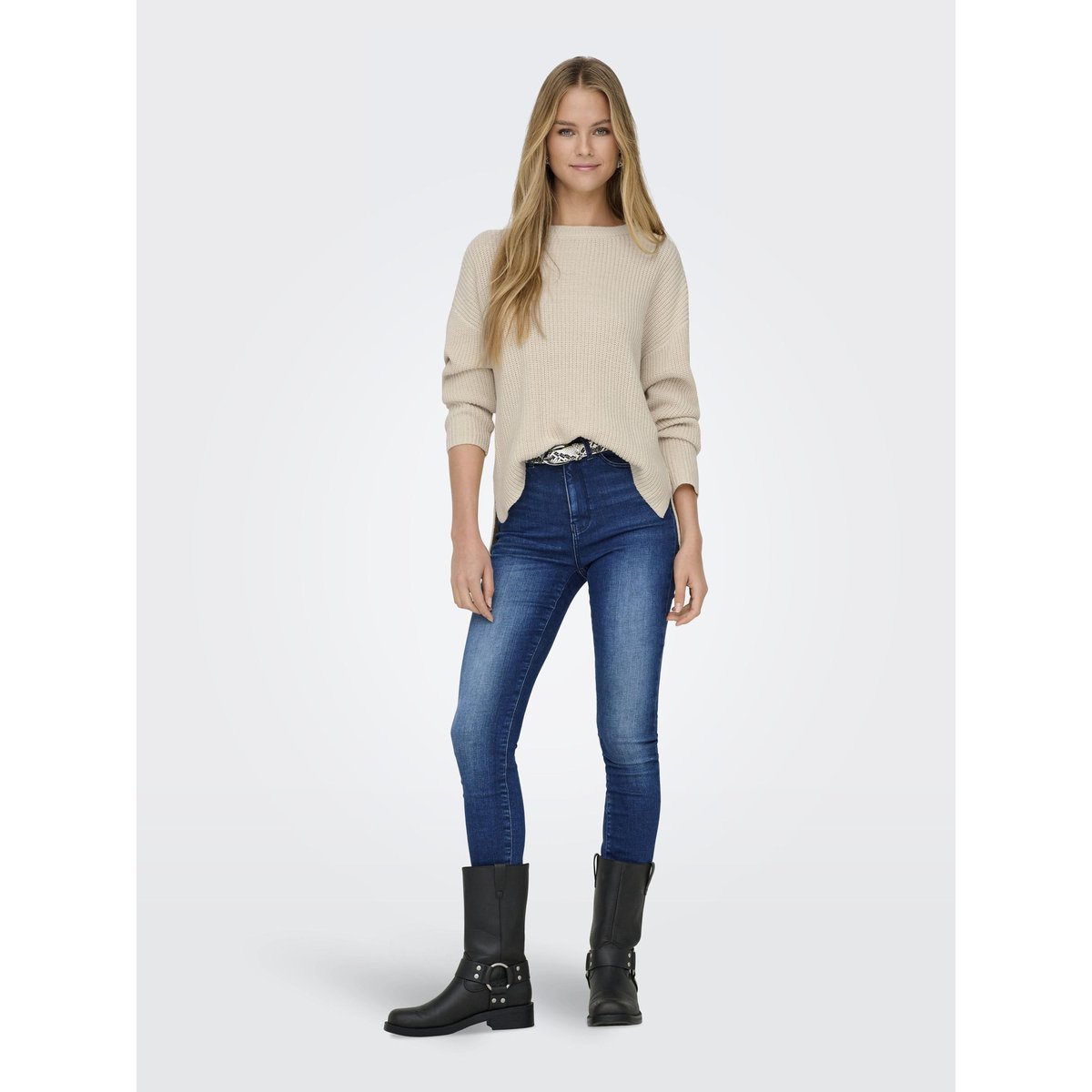 Pull En Maille birch, ONLY