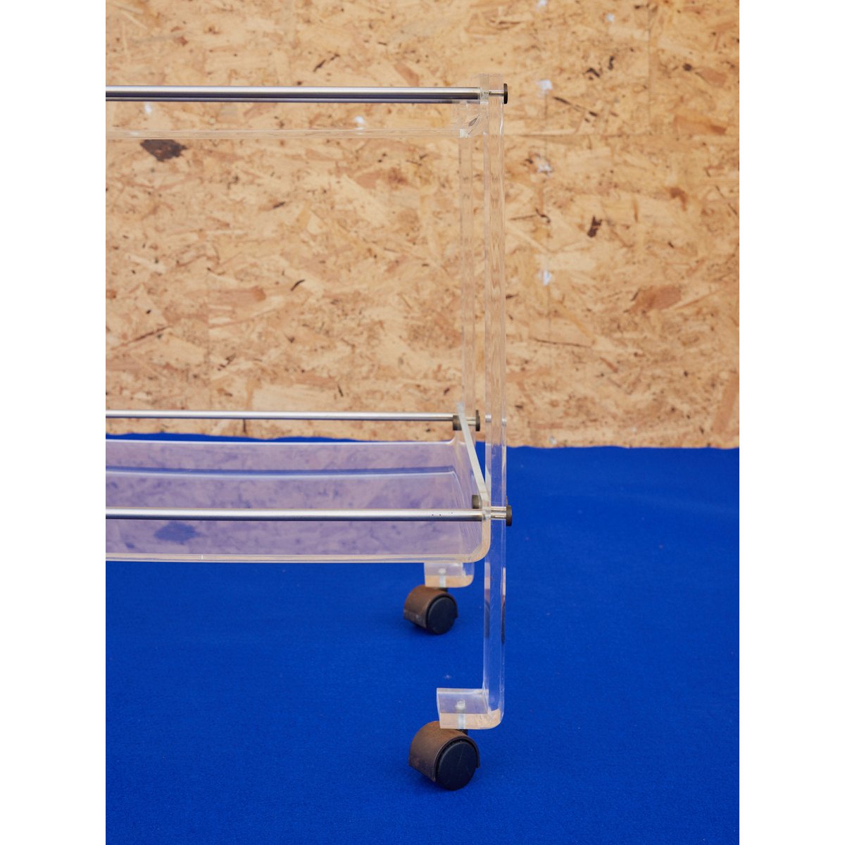 Desserte en plexiglass  Anouk N°327 - Bon état transparent, DEBONGOUT