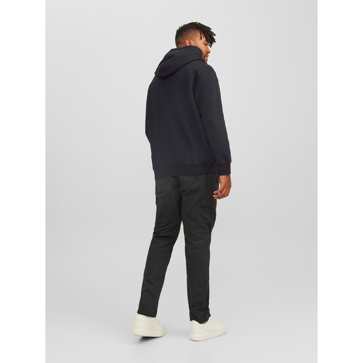 Sweat À Capuche black 1, JACK & JONES