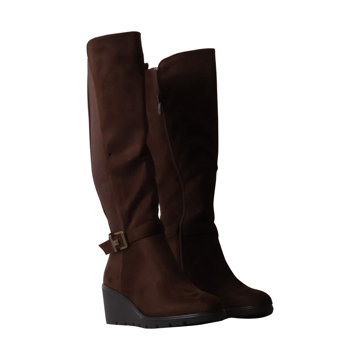 Bottes à Zip marron, ENZA NUCCI