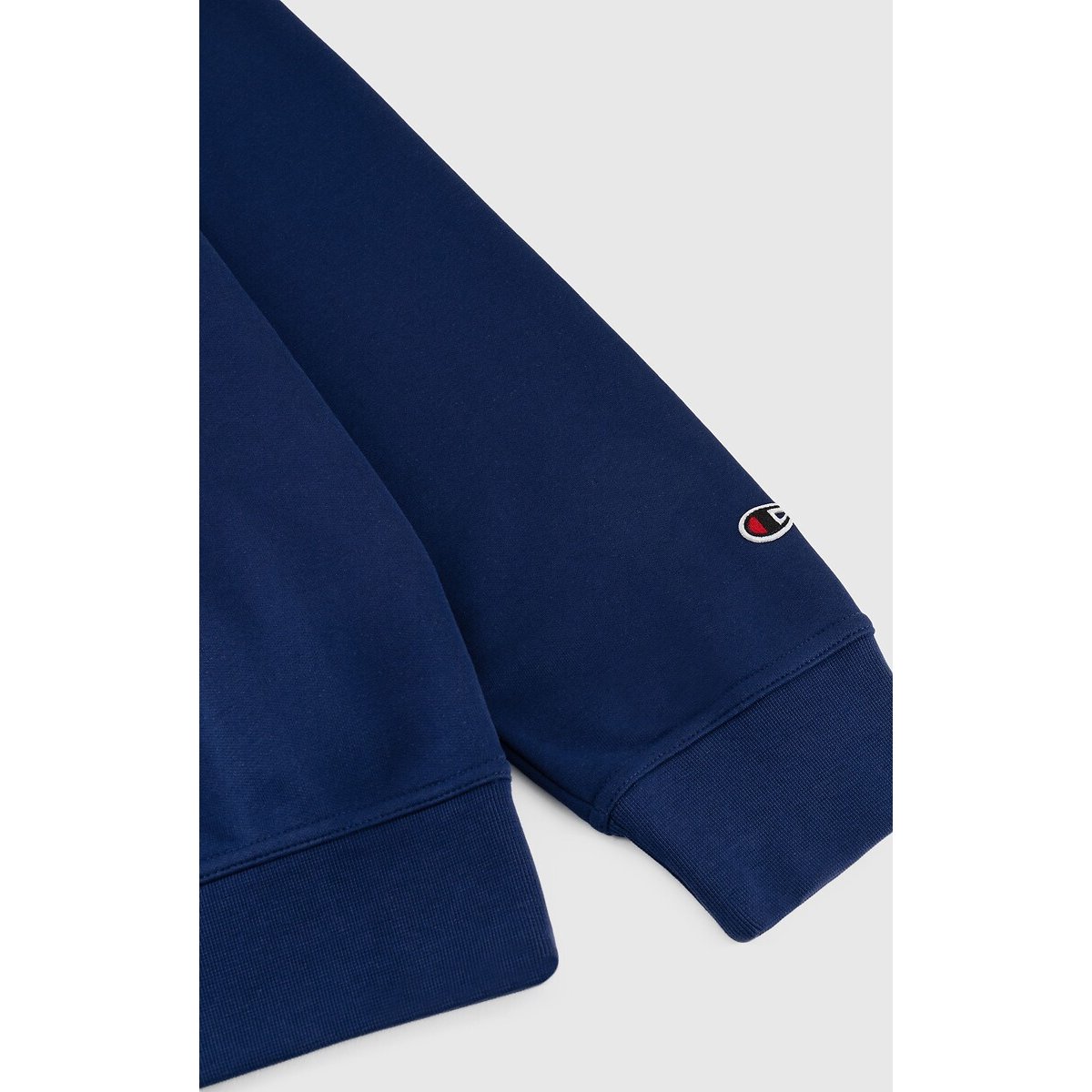 Small Logo Sweatshirt with Crew Neck blue, CHAMPION