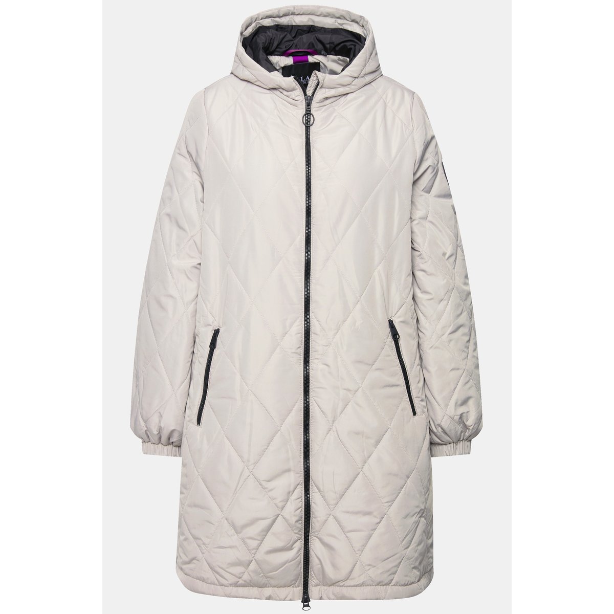 Manteau matelassé léger, imperméable gris moyen, ULLA POPKEN