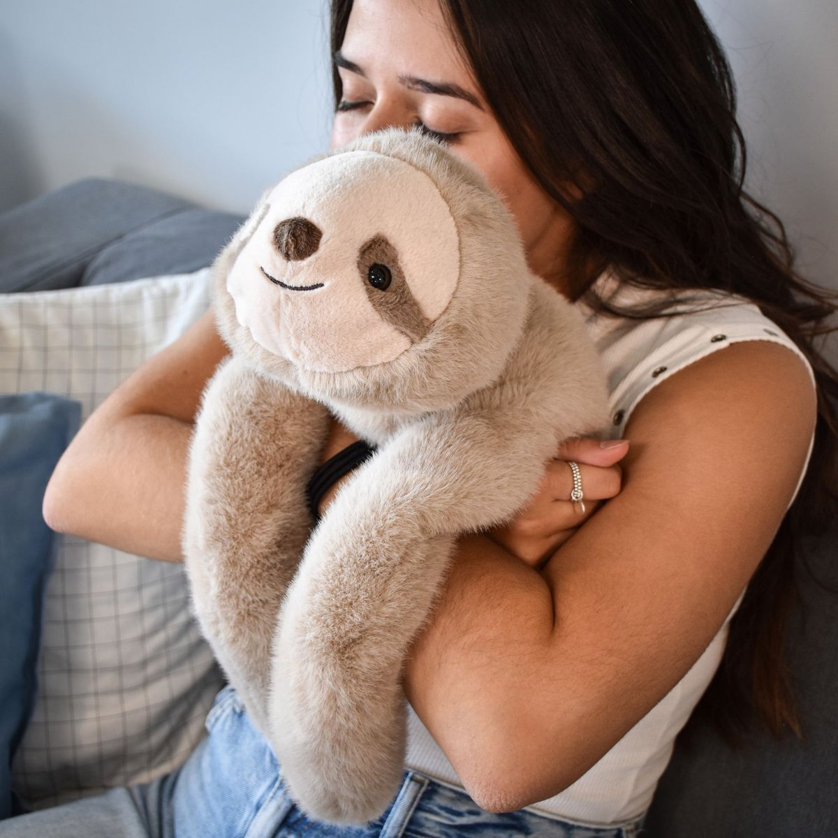 Peluche PODCOLL beige, HISTOIRE D'OURS
