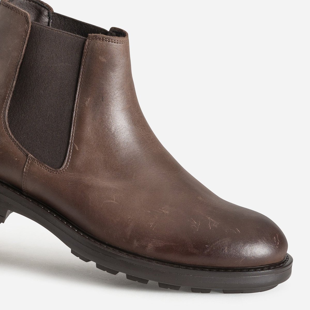 Boots en cuir BIRAMA marron, ERAM