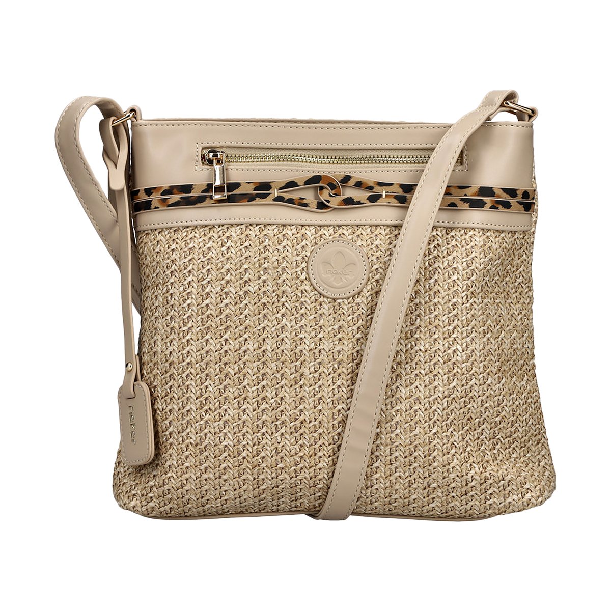 Sac à Bandoulière Leo beige - combi, RIEKER