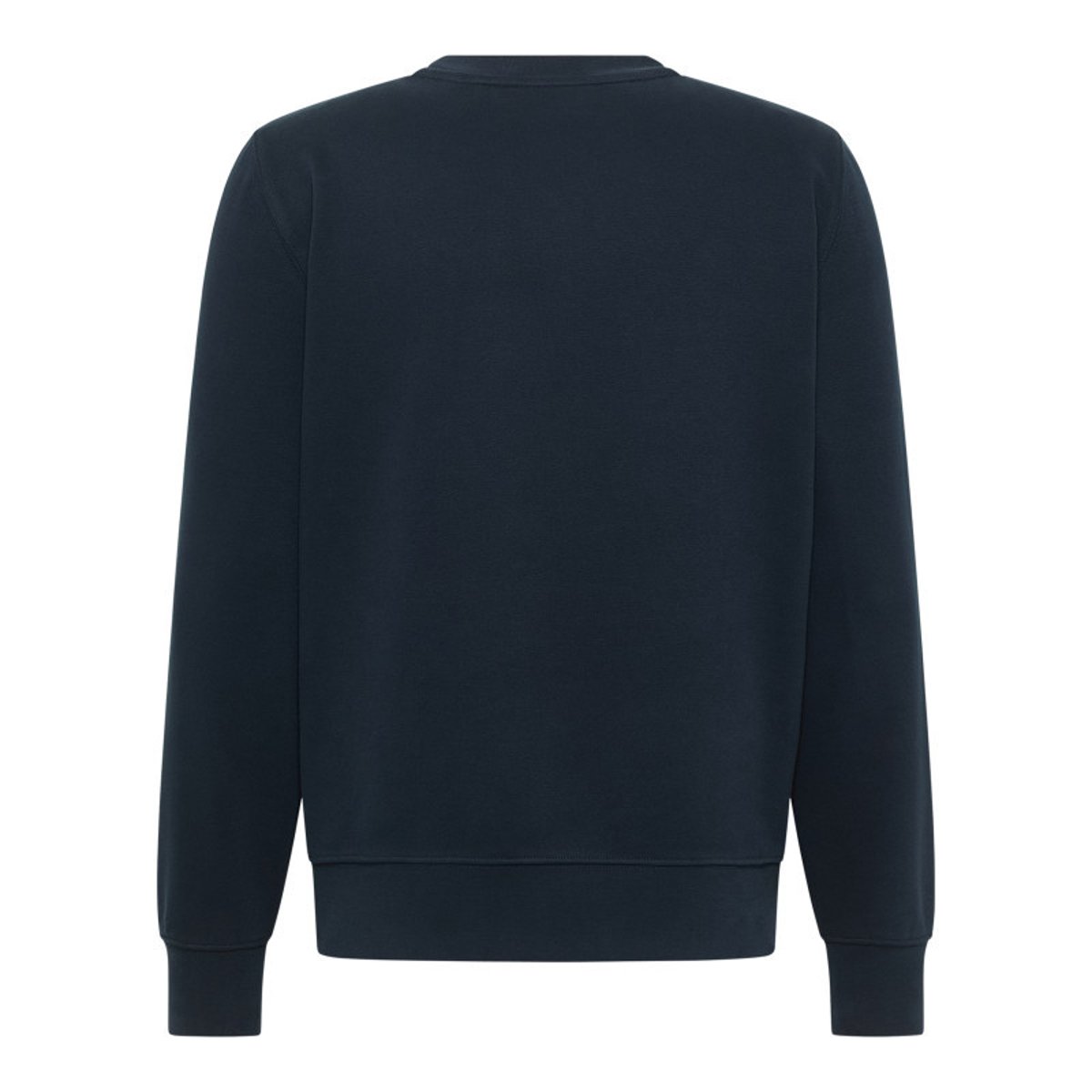 Pull en coton bleu marine avec un col rond et des manches longues marine, MUSTANG
