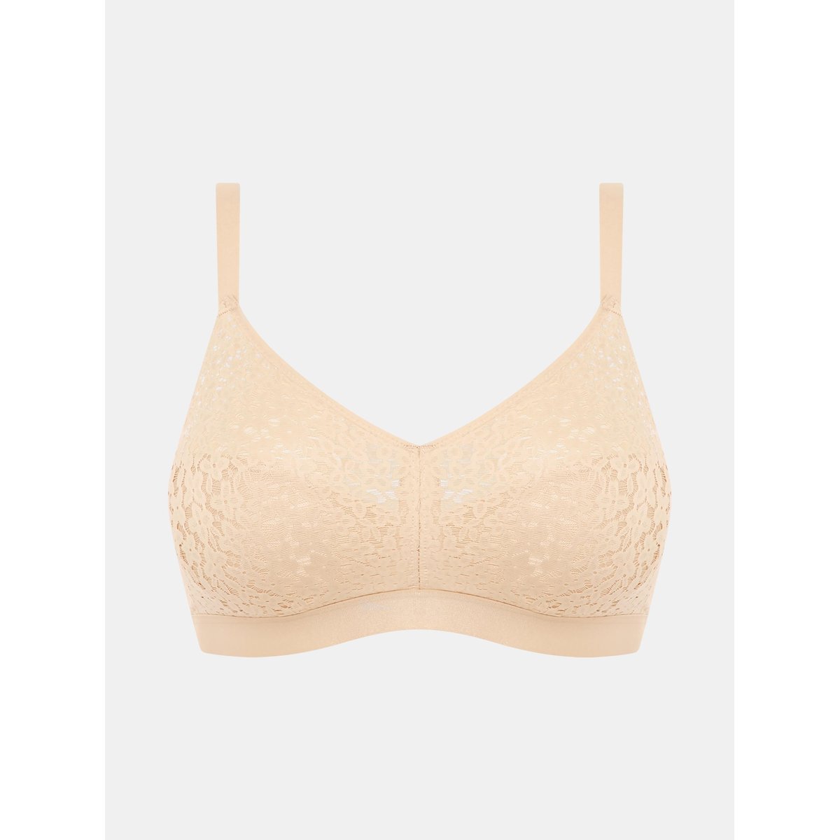 Soutien-gorge sans armature Norah chic beige doré, CHANTELLE