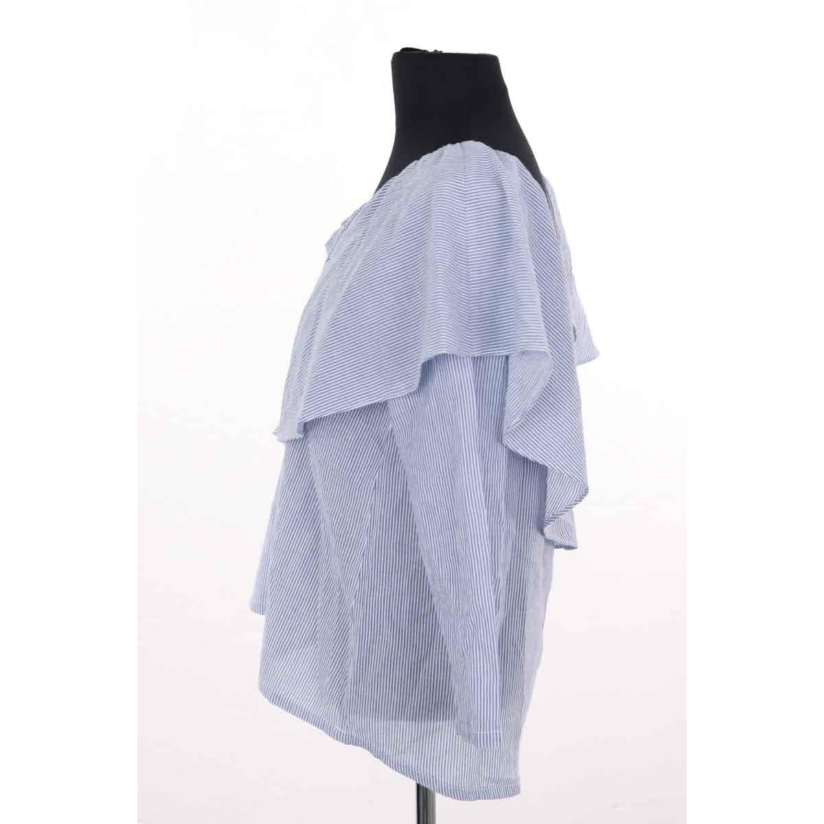 Blouse - Très Bon État bleu, SEZANE