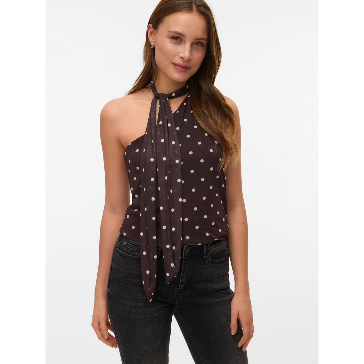 Top marron - chocolate torte 1, VERO MODA