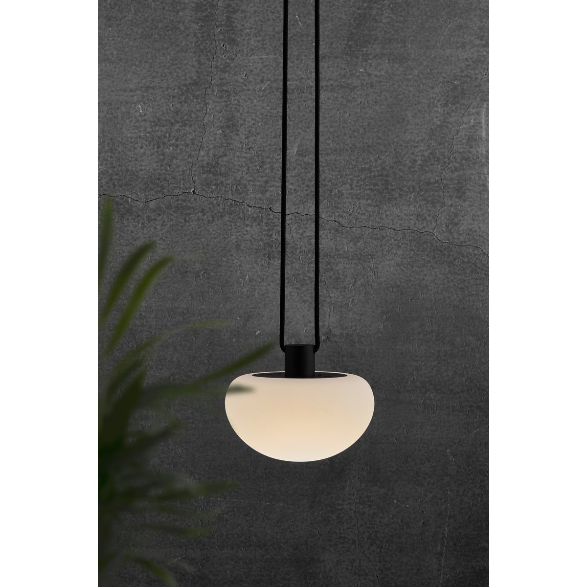 Luminaire nomade Forme champignons et Elégante d'extérieur / 450 Lumen - en plastique, SPONGE Pendant blanc, NORDLUX