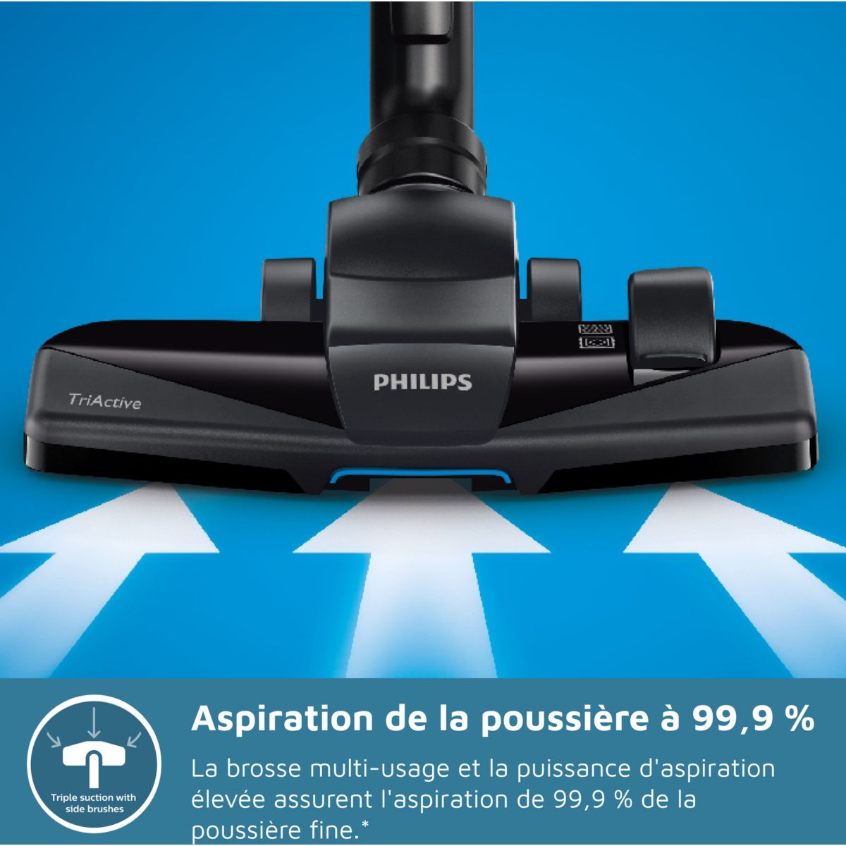 Aspirateur sans sac FC9332/09 couleur unique, PHILIPS