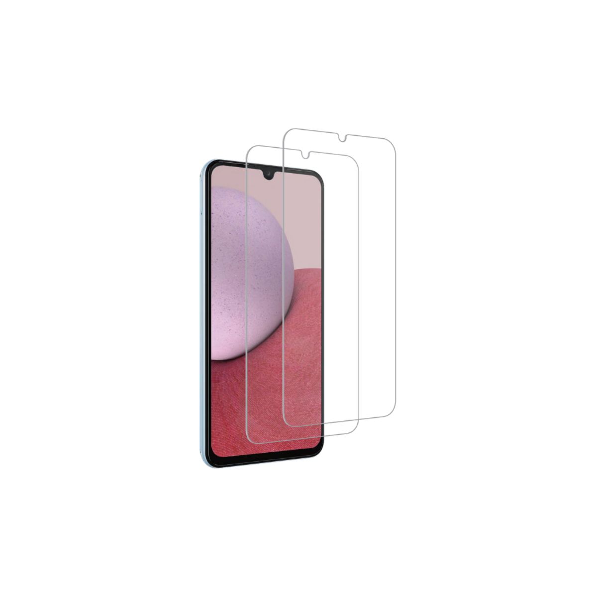 Protège écran Samsung A14 4G X2 transparent, ESSENTIEL B