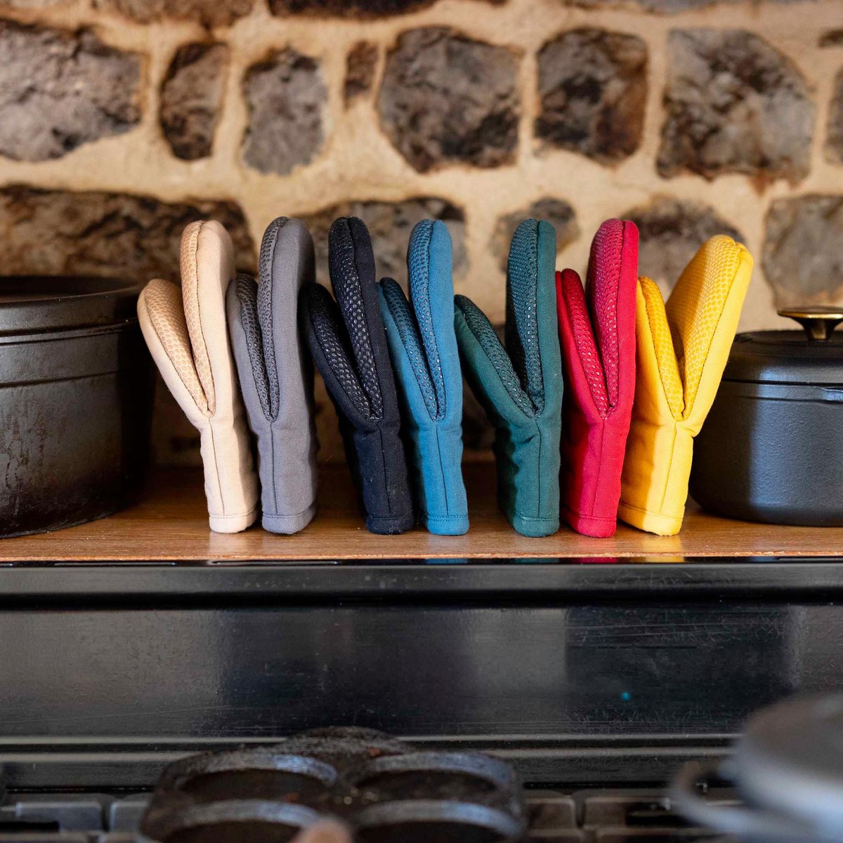 Mini gant de cuisine Greg rouge, WINKLER