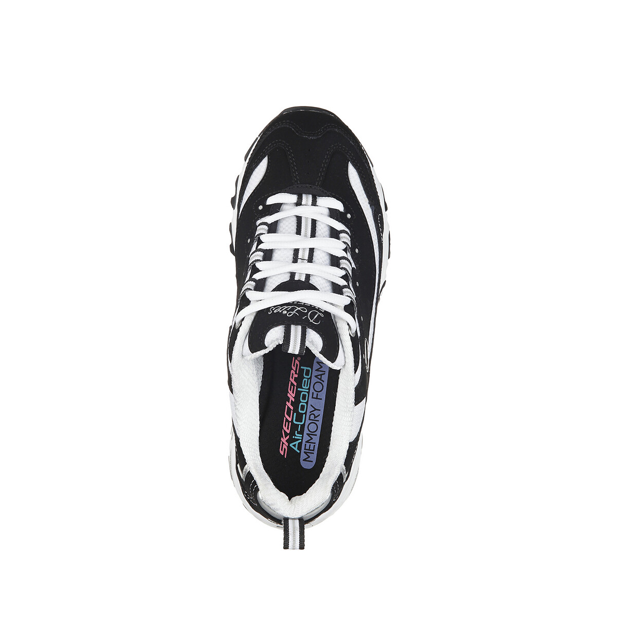 Baskets D'Lites-Biggest Fan noir/blanc, SKECHERS
