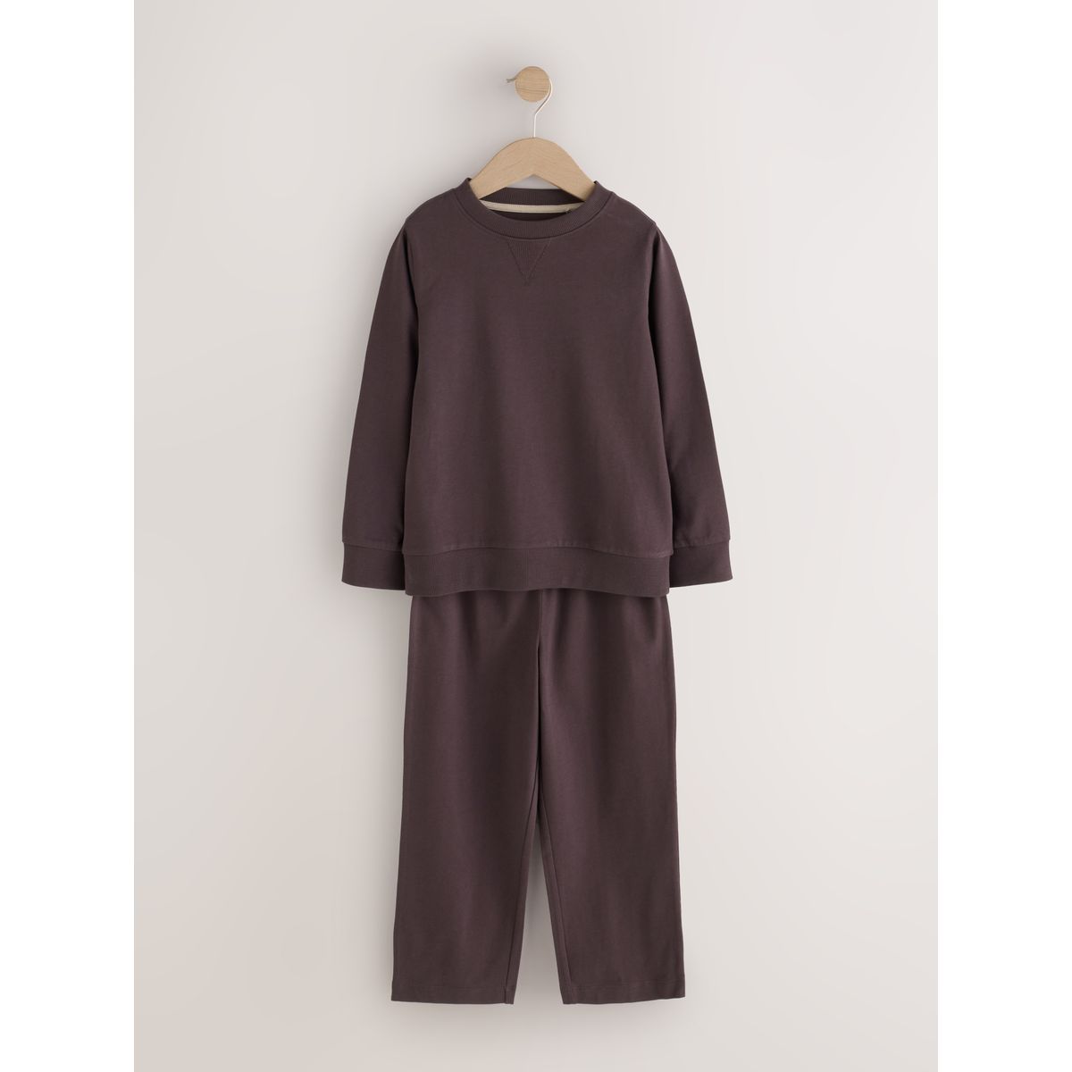Pyjamas joggings, lot de 2 marron/pierre hors ligne, NEXT
