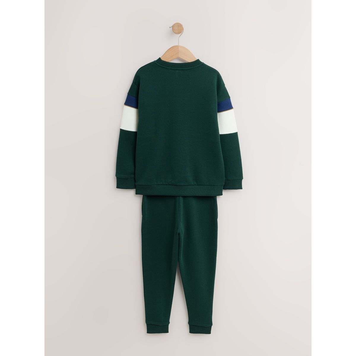 Ensemble sweat ras du cou vert, NEXT