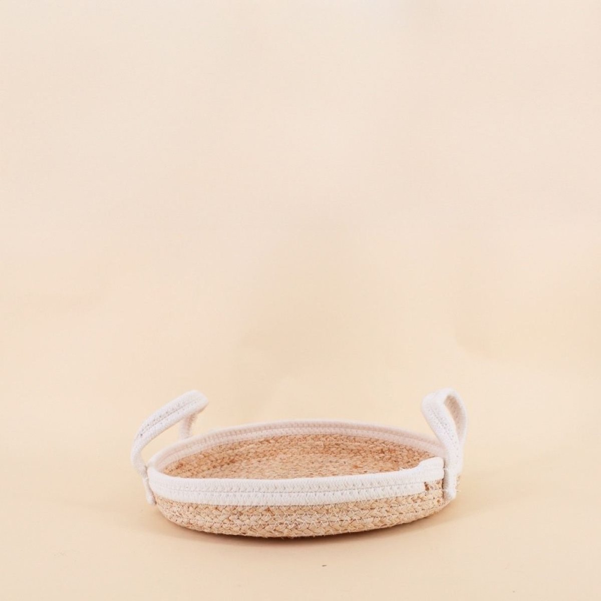 Set de 3 paniers ronds en corde 30, 35, 40cm naturel, ORNAMI