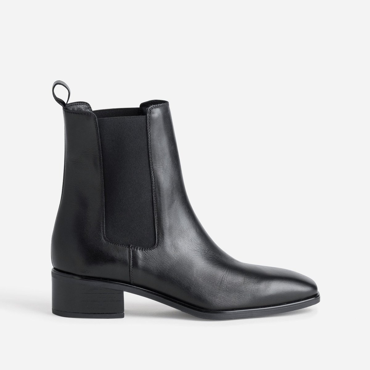 Boots en cuir LIVIE noir, ERAM