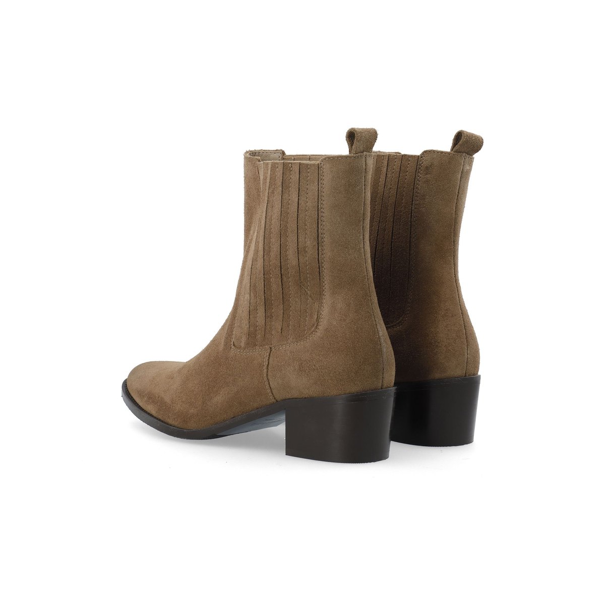 Bottes À Talons sand, BIANCO