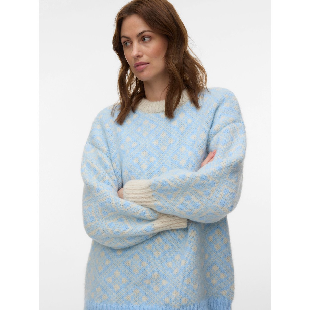 Pull En Maille birch, VERO MODA