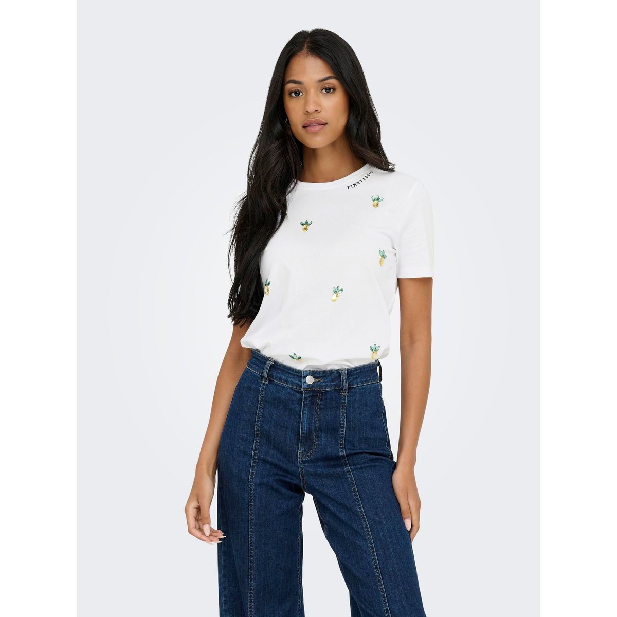 T-Shirt ONLKITA T-shirt bright white, ONLY