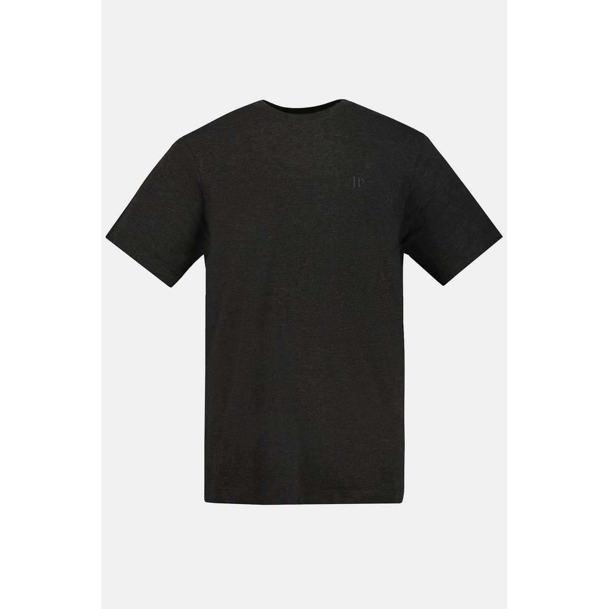 Lot de 2 T-shirts, col rond, collection Basic bleu égée, JP1880