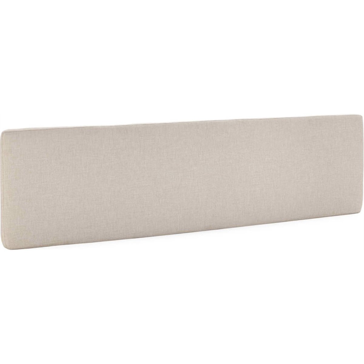 Tête de lit en tissu beige, RECOLLECTION