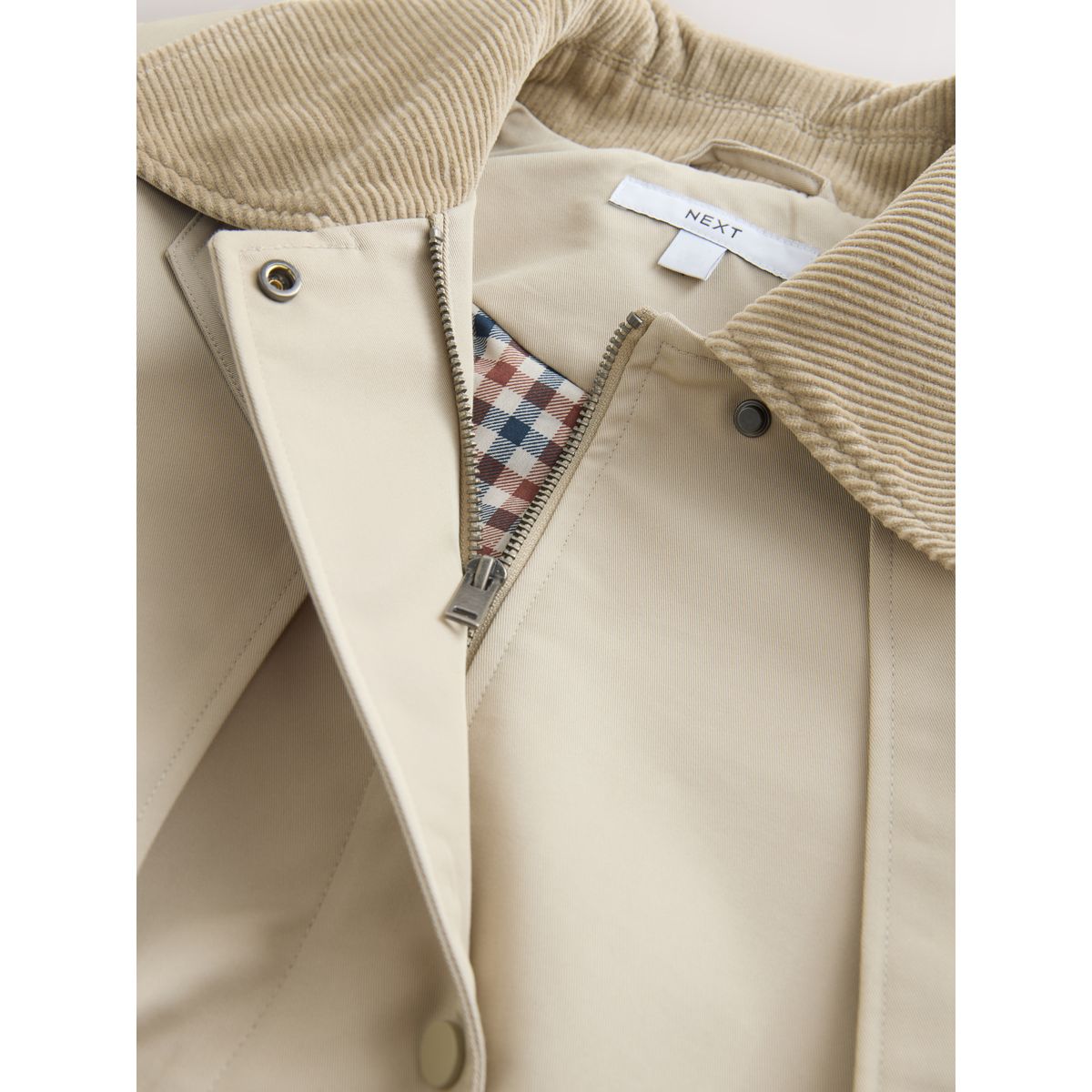 Trench-coat cape grège, NEXT