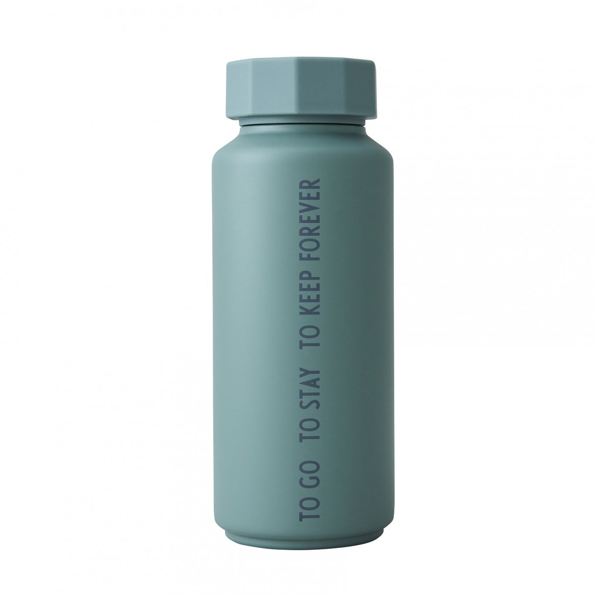 Bouteille Thermos Verte To Go 0,5 Litre vert, DESIGN LETTERS